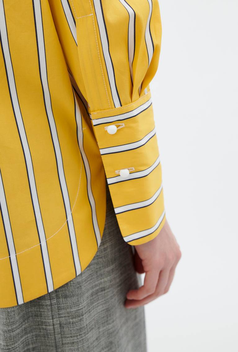 Odeeh Men's Stripe Bluse, Dandelion