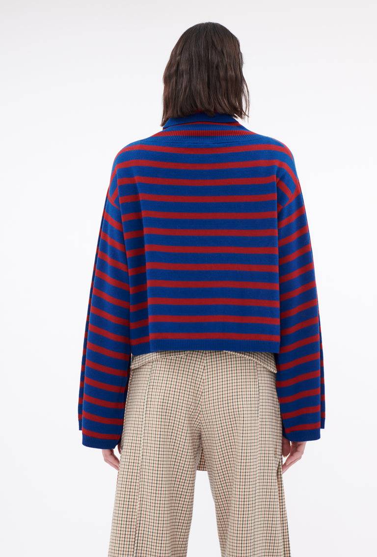 Odeeh Merino Extrafein Pullover, Cherry