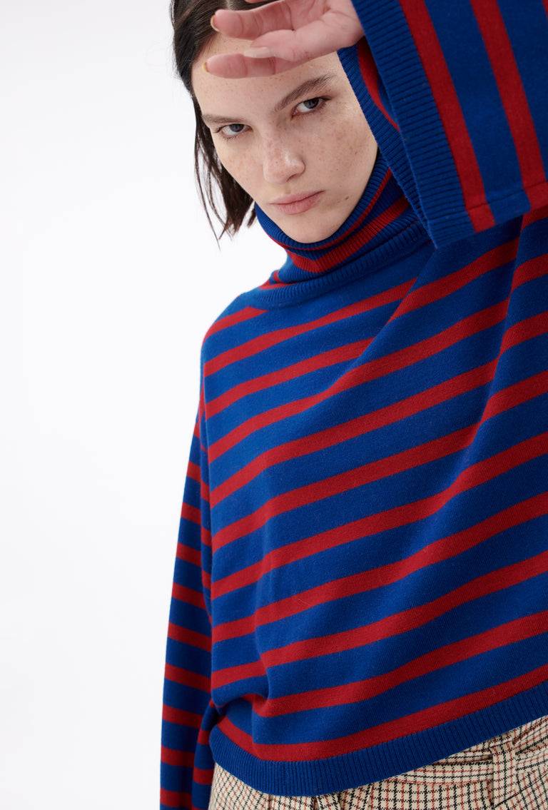 Odeeh Merino Extrafein Pullover, Cherry