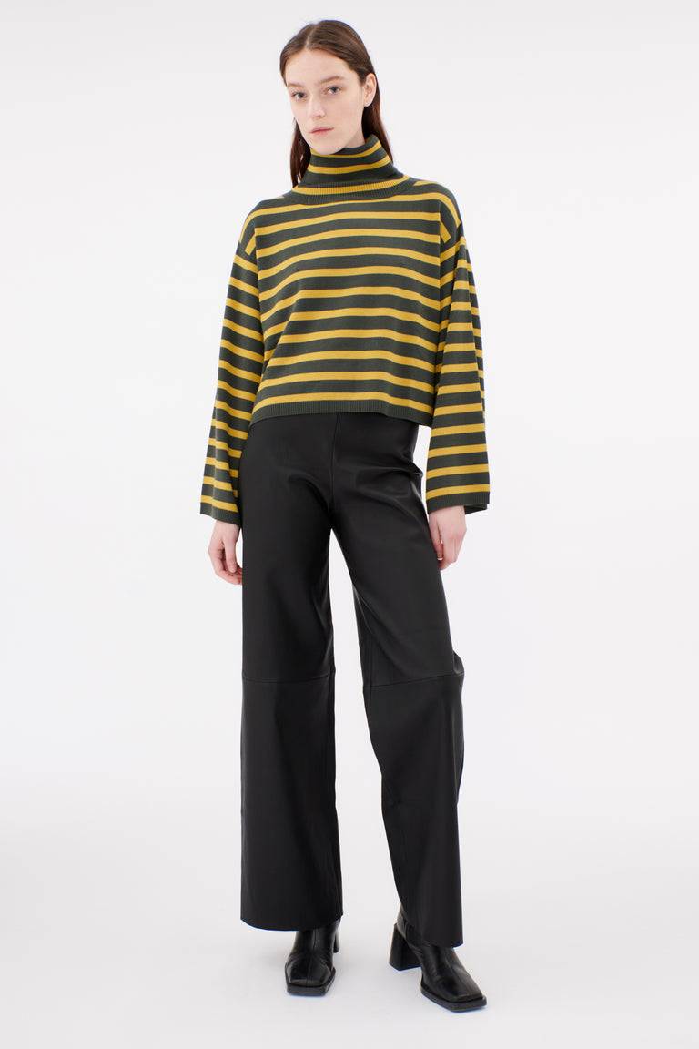 Odeeh Merino Extrafein Pullover, Dark Olive