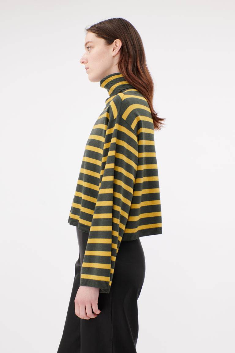 Odeeh Merino Extrafein Pullover, Dark Olive