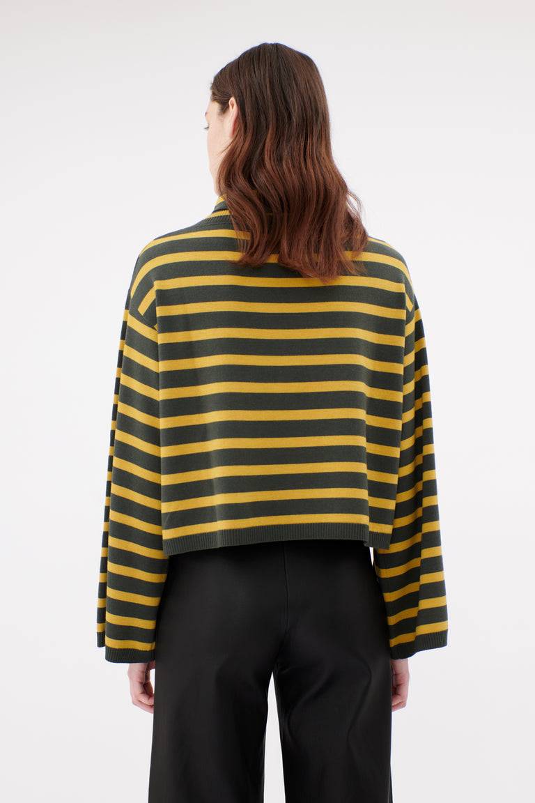 Odeeh Merino Extrafein Pullover, Dark Olive