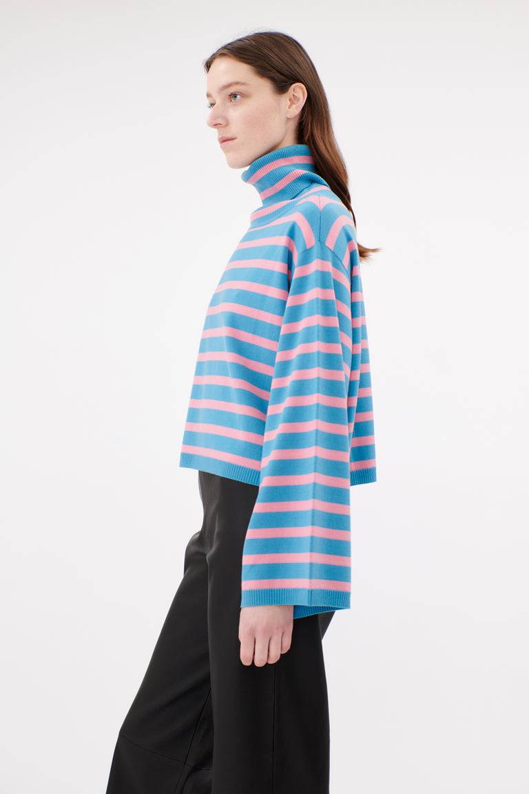 Odeeh Merino Extrafein Pullover, Himmelblau