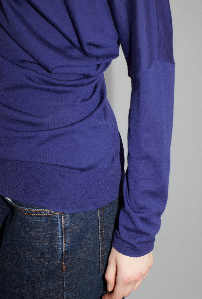 Odeeh Merino Extrafine Pullover, Plum