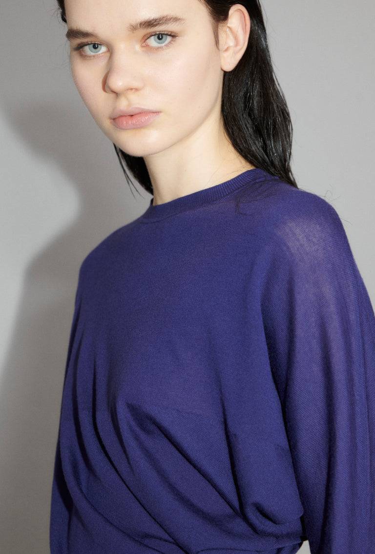 Odeeh Merino Extrafine Pullover, Plum