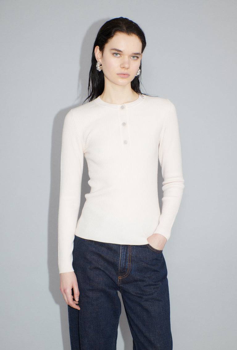 Odeeh Merino Extrafine Pullover, Quartz