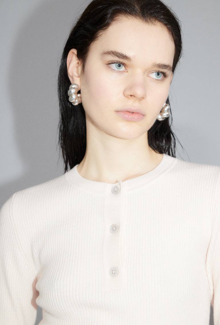 Odeeh Merino Extrafine Pullover, Quartz