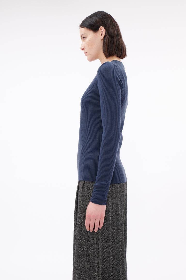 Odeeh Merino Extrafine Pullover, Steel