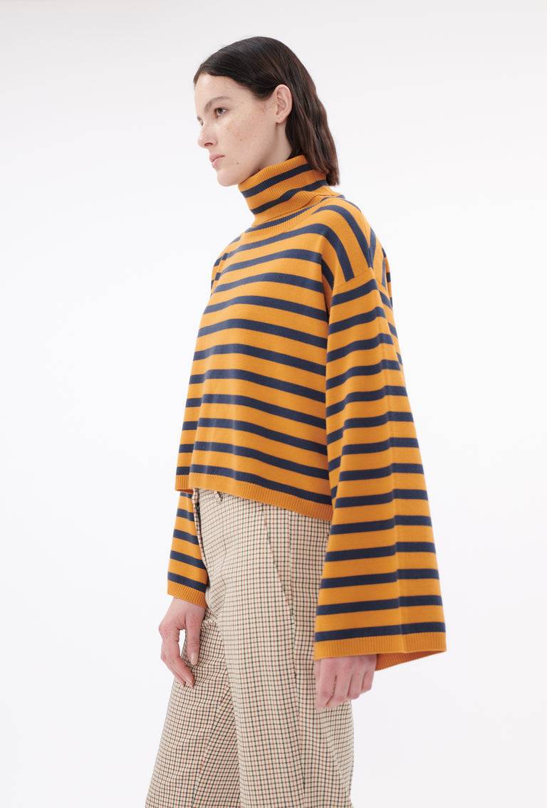 Odeeh Merino Extrafine Pullover, Tiger's Eye