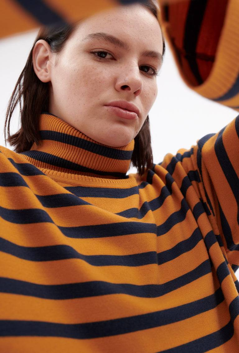 Odeeh Merino Extrafine Pullover, Tiger's Eye