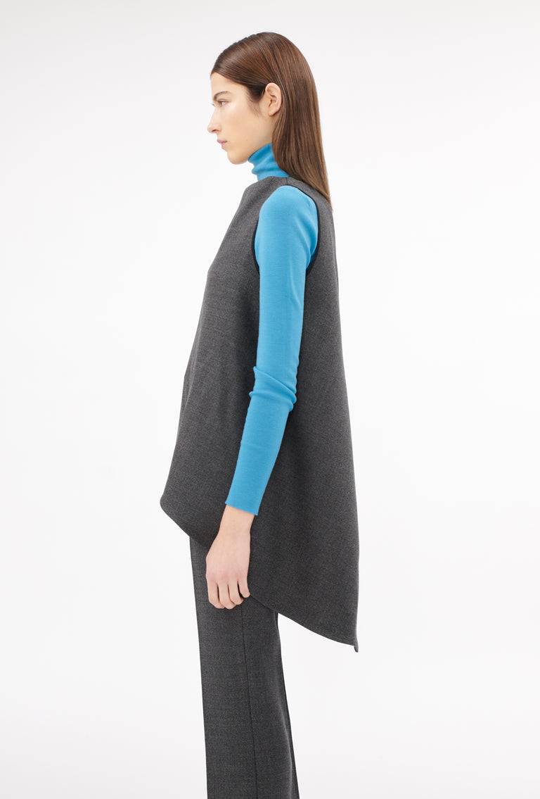 Odeeh Merino Extrafine Pullover, Turquoise Blue