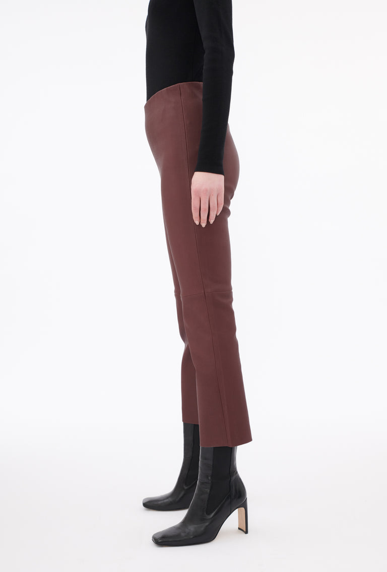 Odeeh Nappa Stretch Lederhose, Chianti