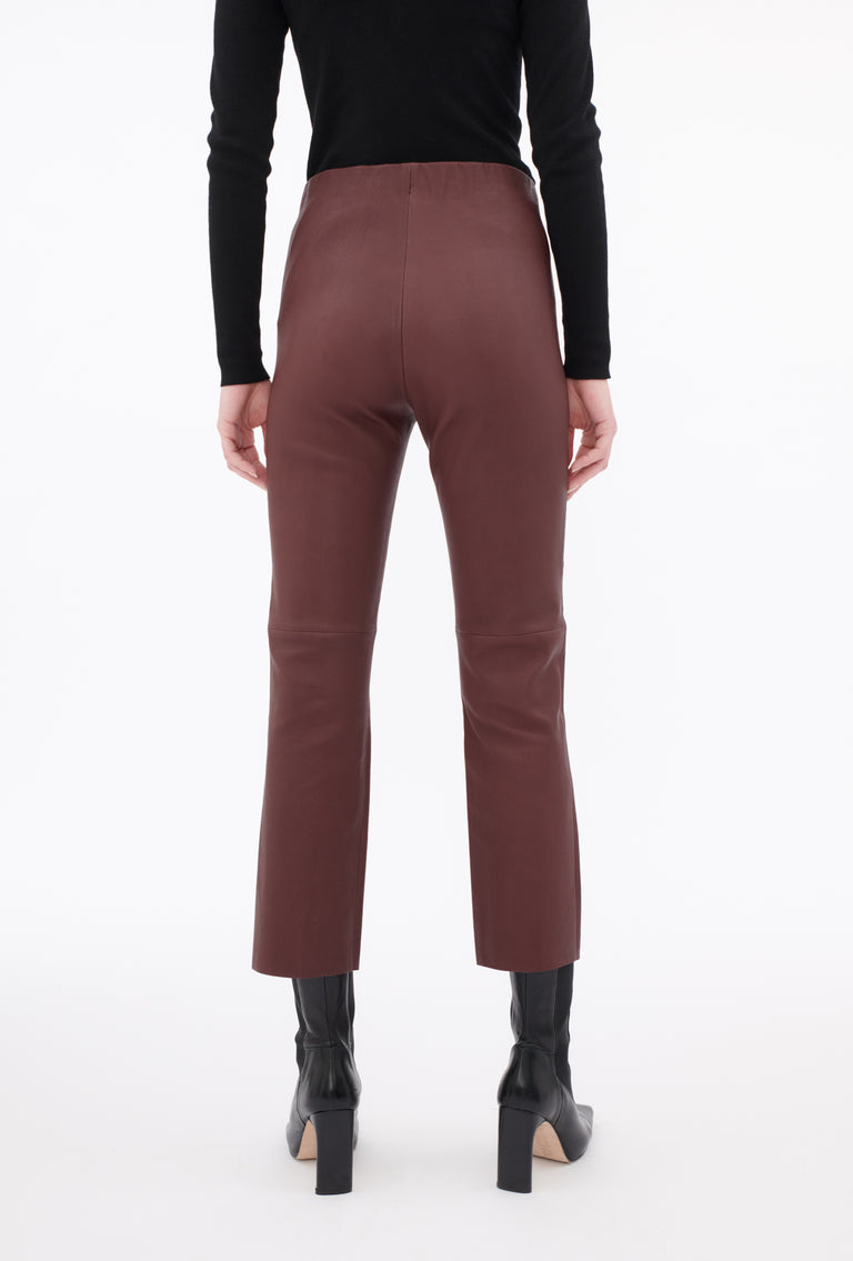 Odeeh Nappa Stretch Lederhose, Chianti