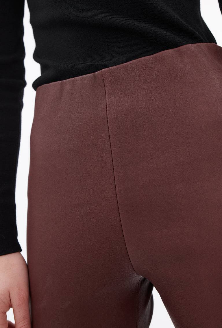 Odeeh Nappa Stretch Lederhose, Chianti