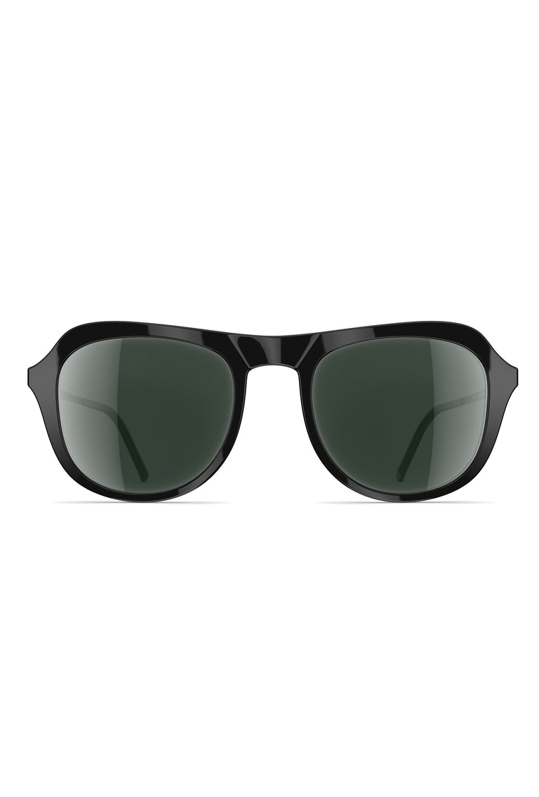Odeeh NEUBAU Alexis Sonnenbrille, Black/Black