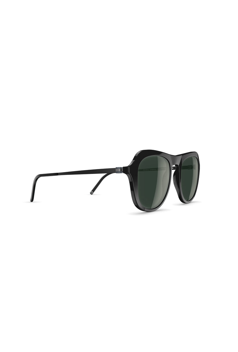 Odeeh NEUBAU Alexis Sonnenbrille, Black/Black
