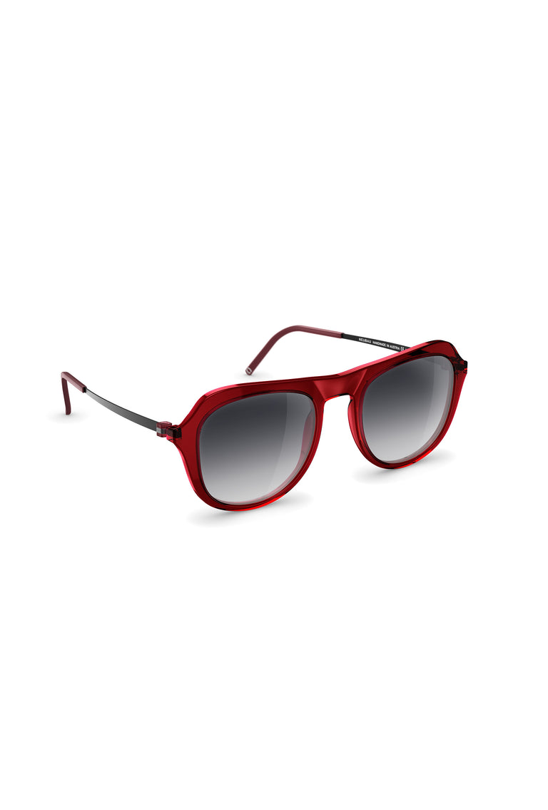 Odeeh NEUBAU Alexis Sonnenbrille, Dark Red/Black