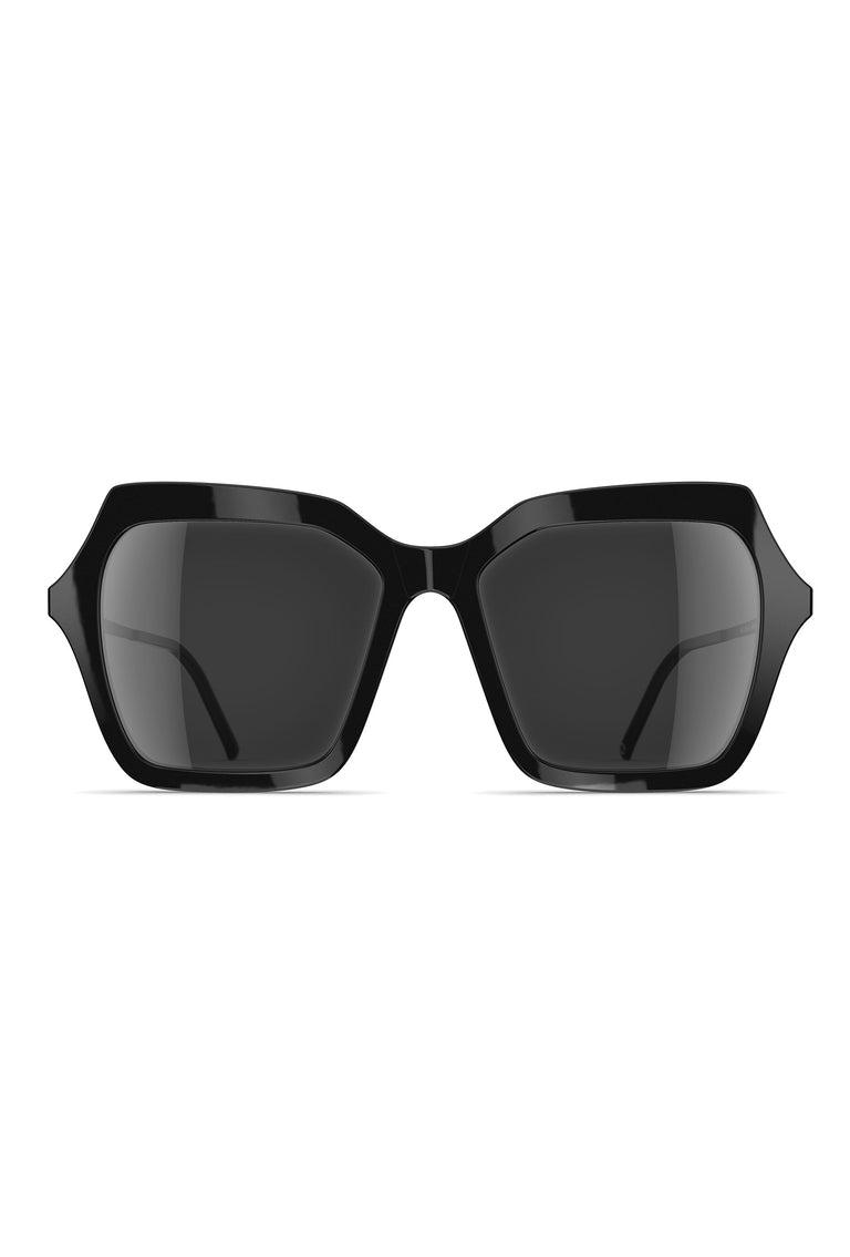 Odeeh NEUBAU Phaedra Sonnenbrille, Black/Black