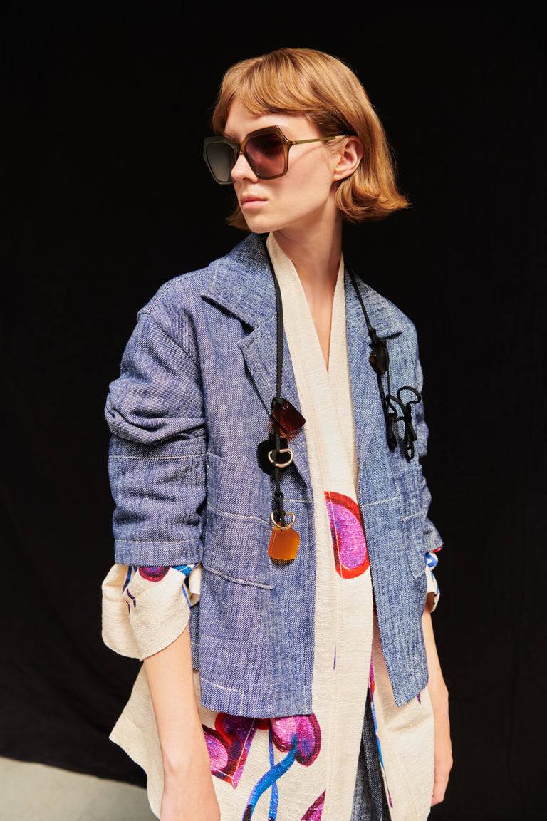 Odeeh NEUBAU Phaedra Sonnenbrille, Green/Olive