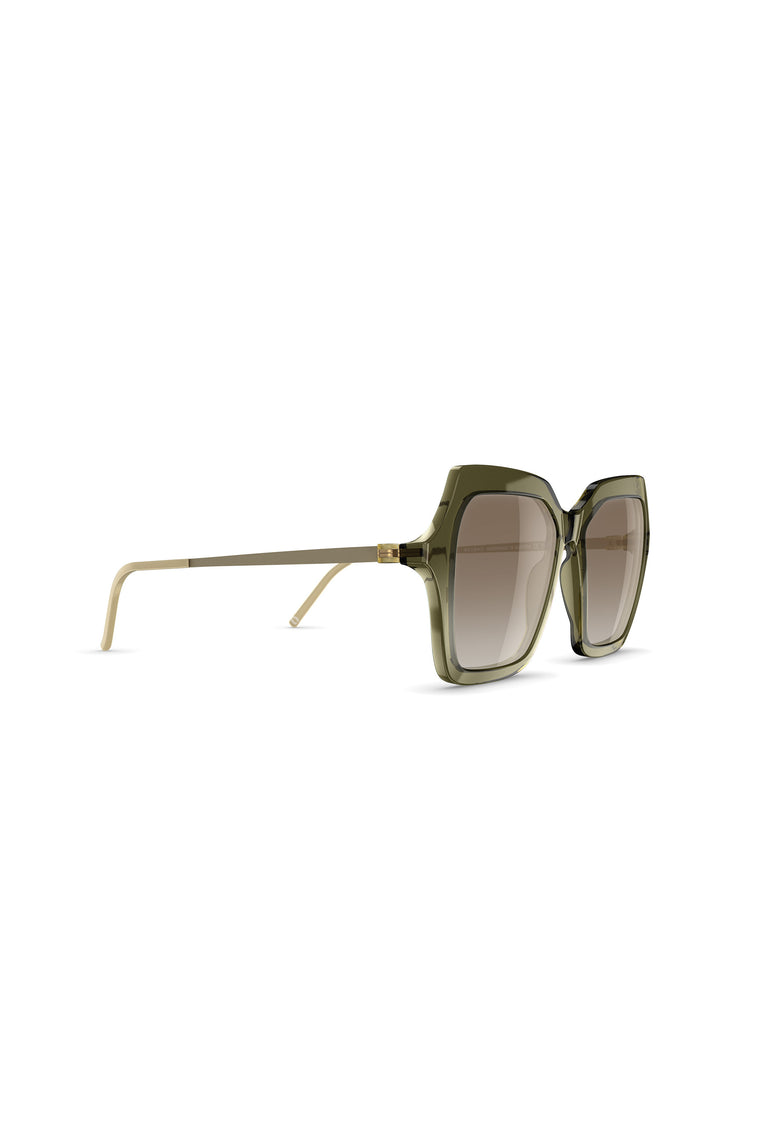 Odeeh NEUBAU Phaedra Sonnenbrille, Green/Olive