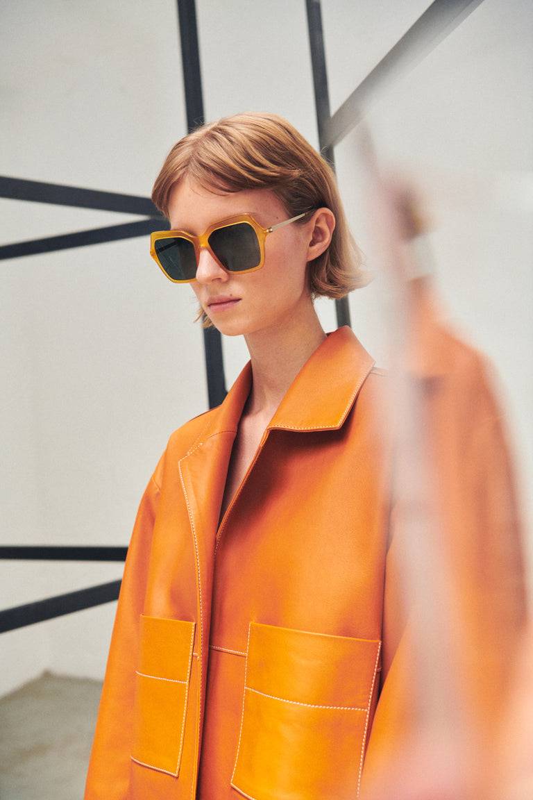 Odeeh NEUBAU Phaedra Sonnenbrille, Honey/Gold