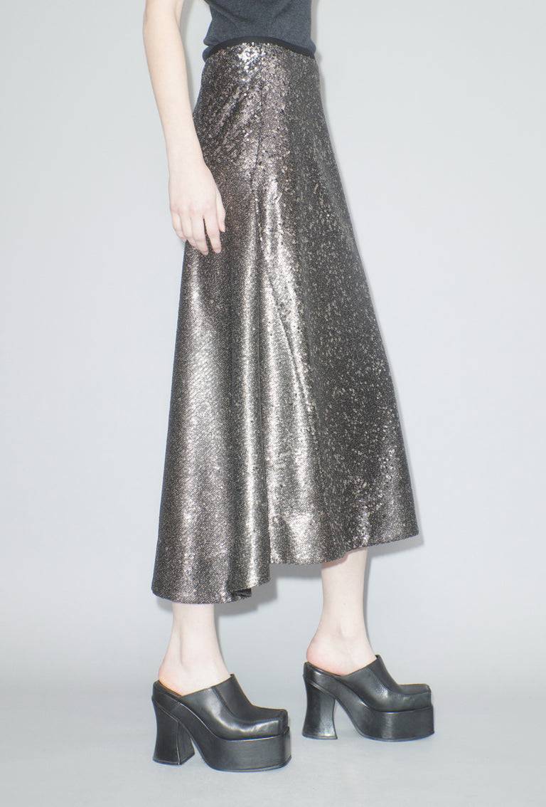 Odeeh Overprinted Sequins Rock, Granite