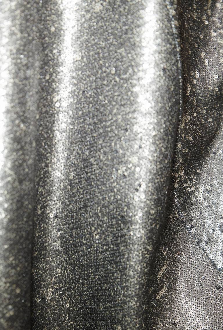 Odeeh Overprinted Sequins Rock, Granite
