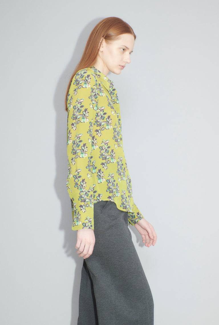 Odeeh Painted Blossoms Bluse, Citrine