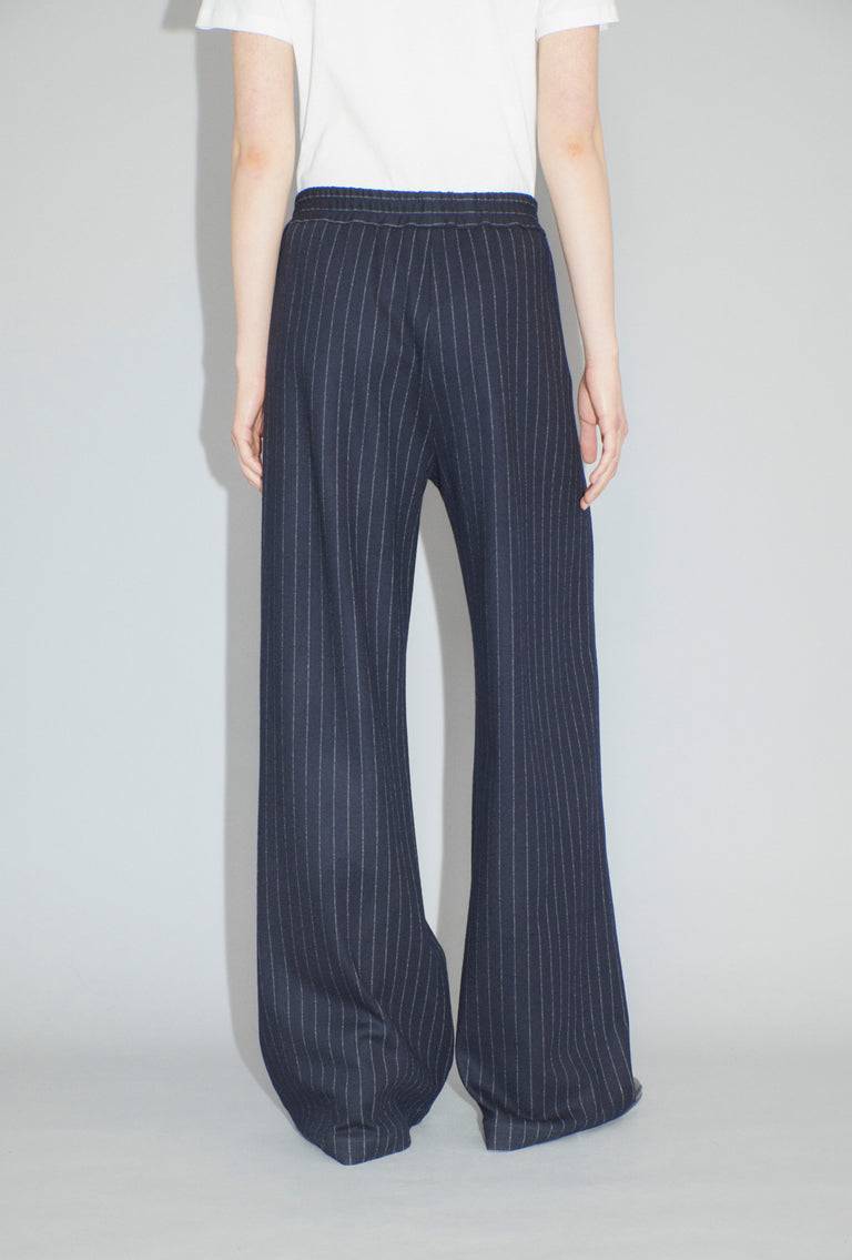 Odeeh Pin Stripe Jersey Hose, Navy