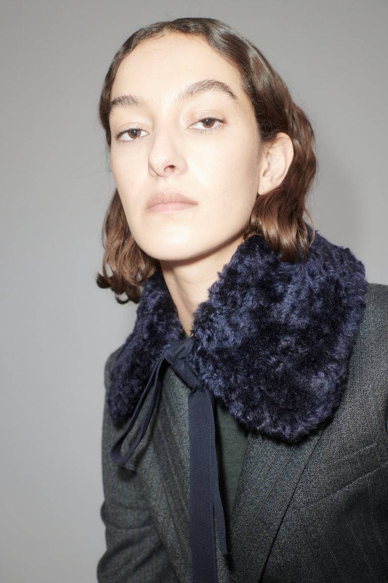 Odeeh Plush Schalkragen, Navy