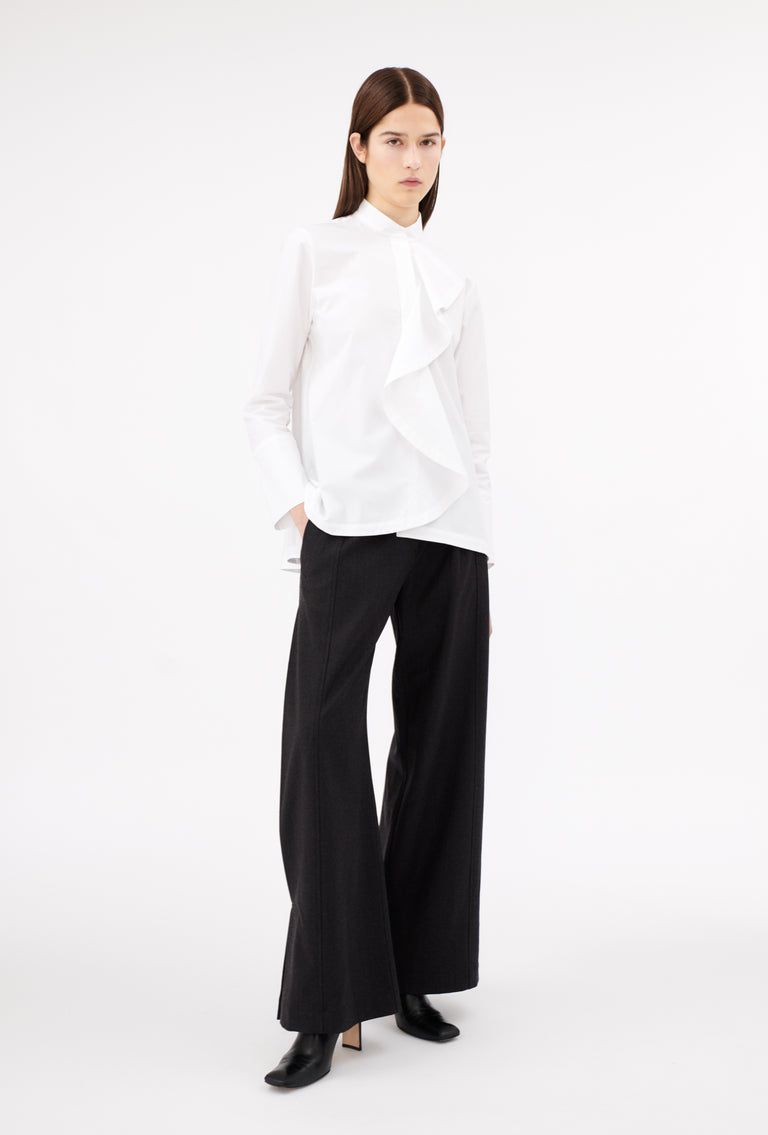 Odeeh Poplin Bluse, White