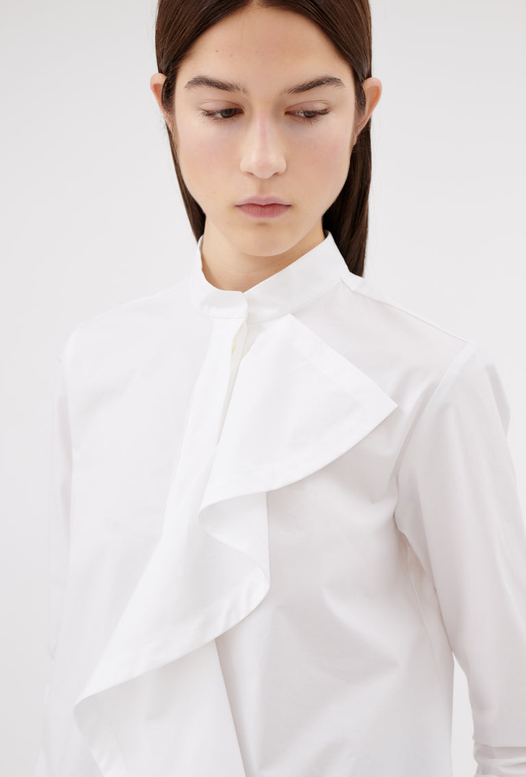 Odeeh Poplin Bluse, White