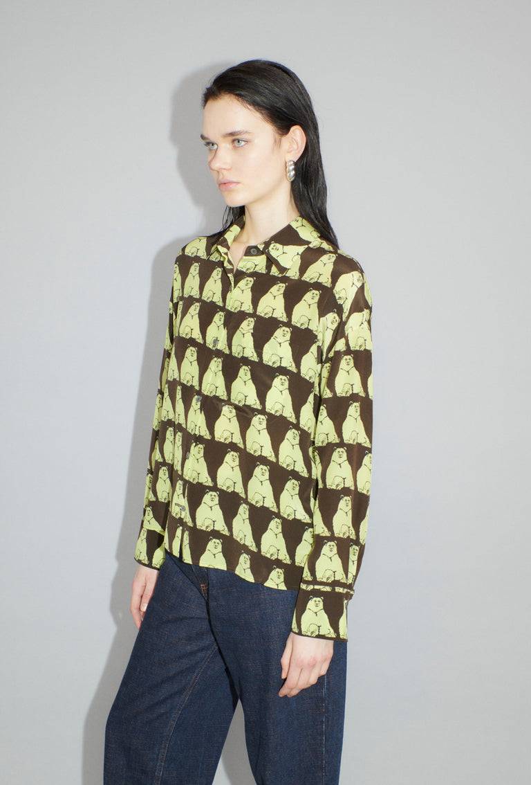 Odeeh Relaxing Bears Bluse, Citrine