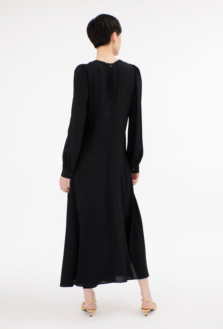 Odeeh Sablé Kleid, Jet Black