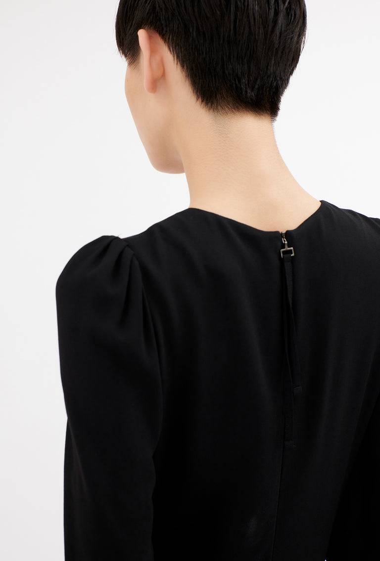 Odeeh Sablé Kleid, Jet Black