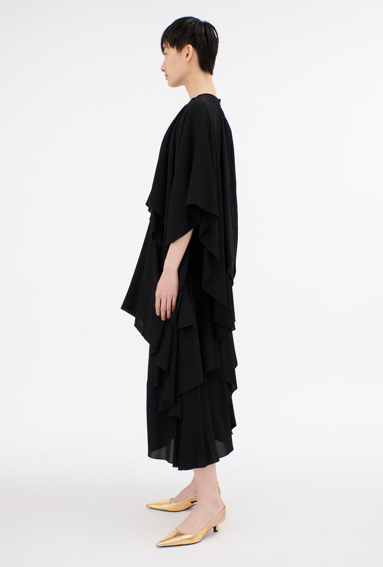 Odeeh Sablé Kleid, Jet Black
