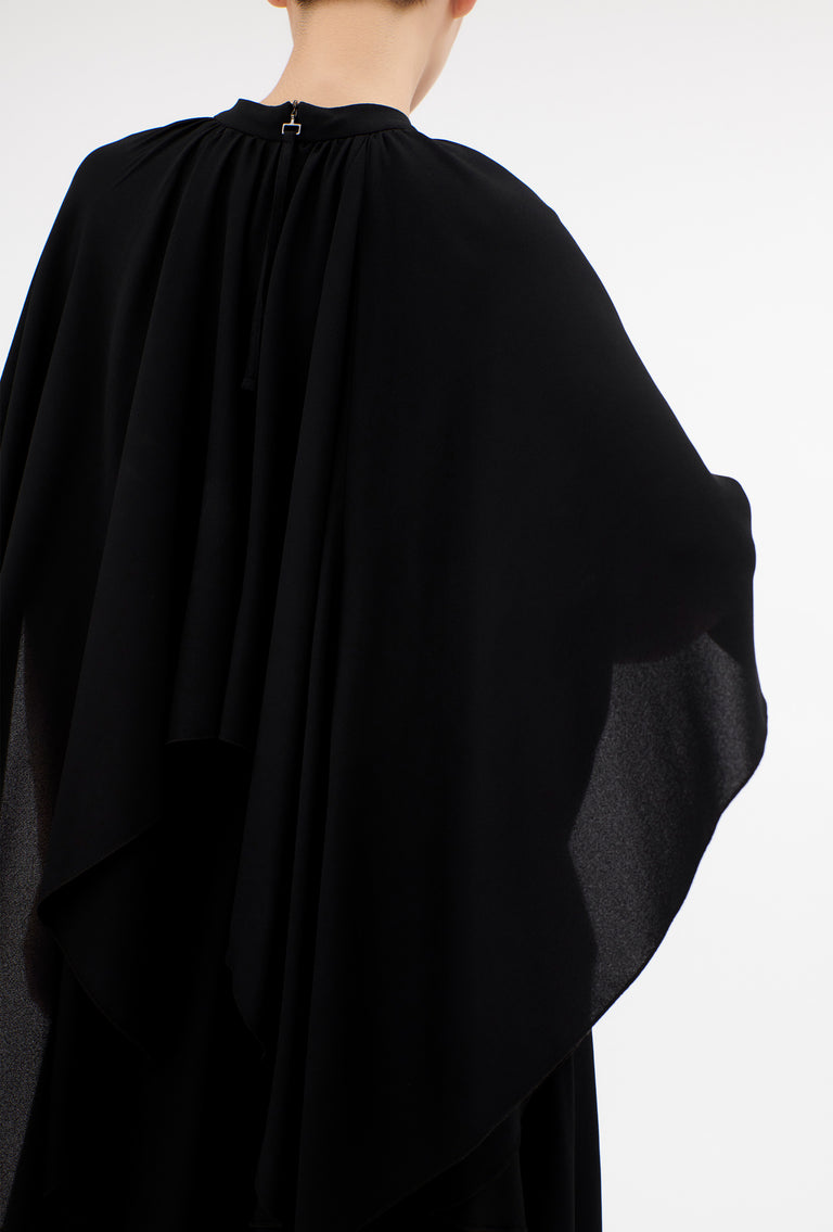 Odeeh Sablé Kleid, Jet Black