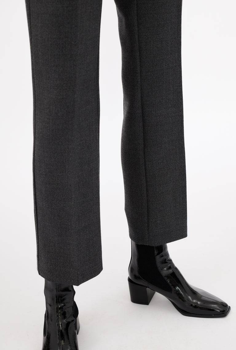 Odeeh Savile Row Wool Pique Hose, Charcoal