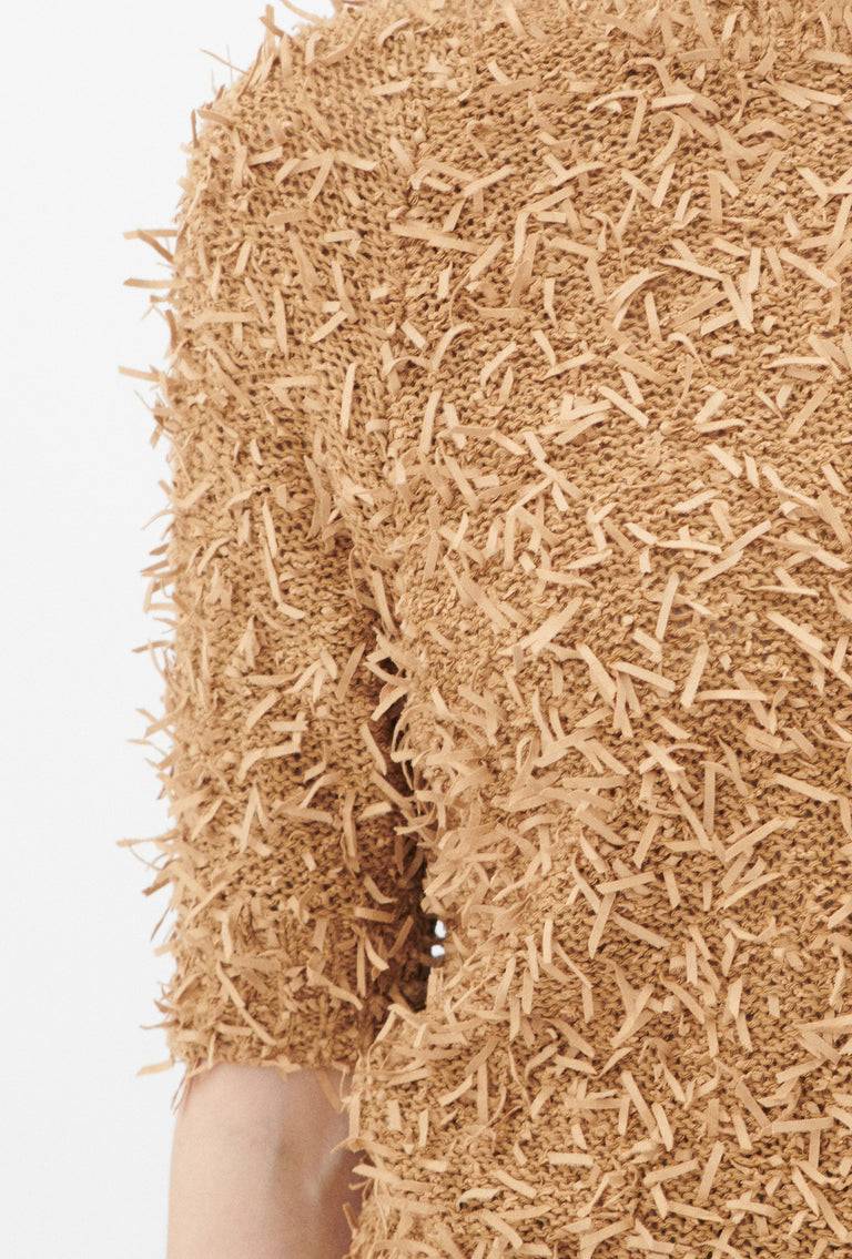 Odeeh Snippets Pullover, Brown Sugar