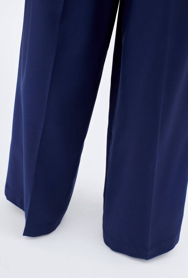 Odeeh Soft Wool Gabardine Hose, Ink