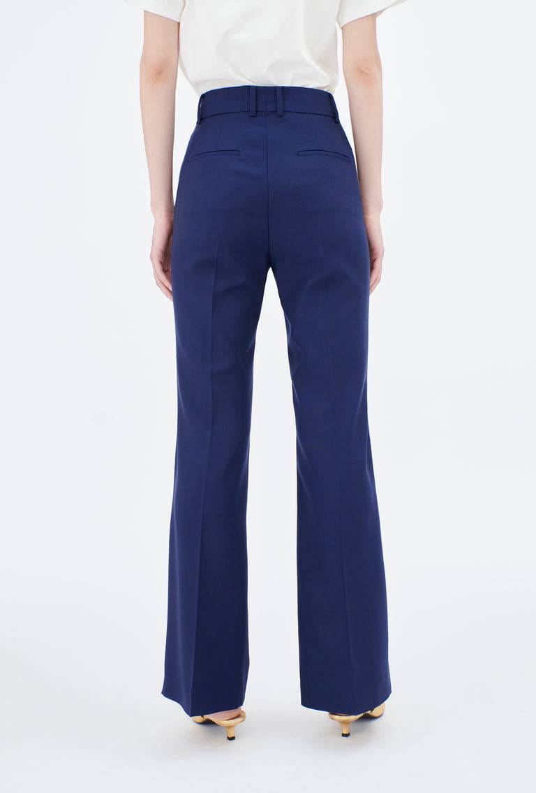 Odeeh Soft Wool Gabardine Hose, Ink