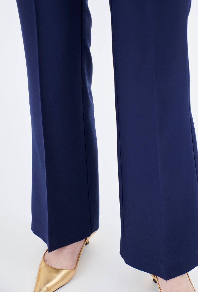 Odeeh Soft Wool Gabardine Hose, Ink