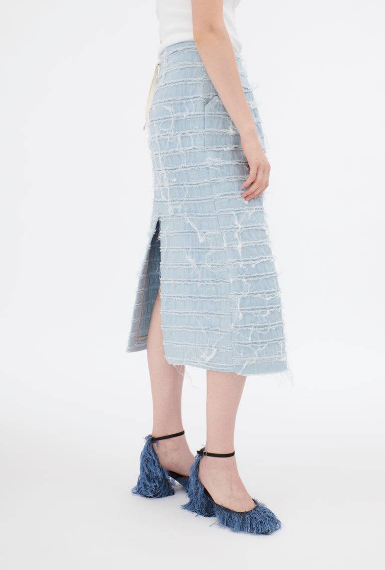 Odeeh Stone Washed Denim Rock, Blue Eyes