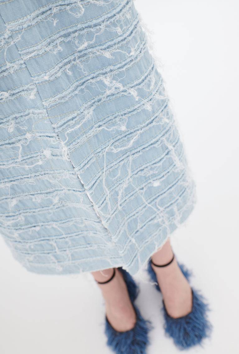 Odeeh Stone Washed Denim Rock, Blue Eyes