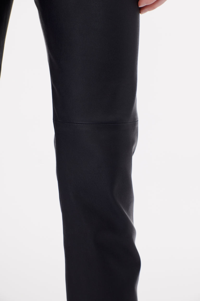 Odeeh Stretch Lamb Nappa Hose, Blackblue