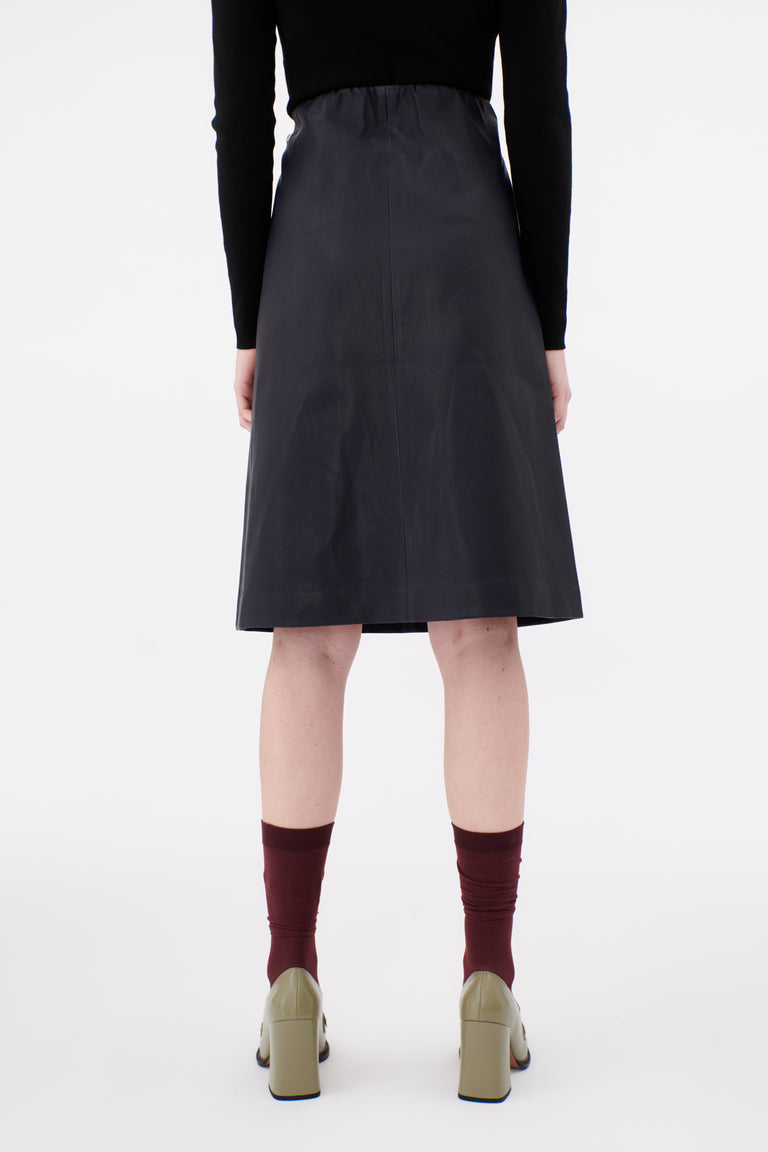 Odeeh Stretch Lamb Nappa Rock, Blackblue