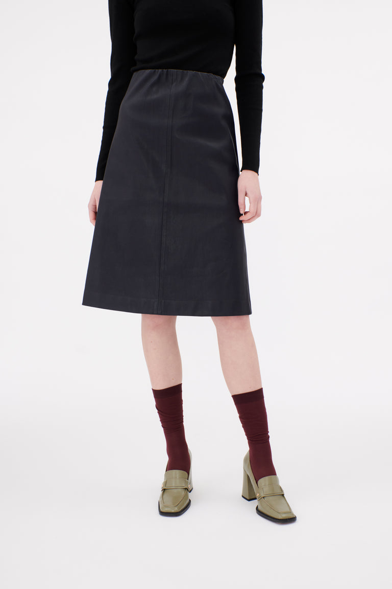 Odeeh Stretch Lamb Nappa Rock, Blackblue