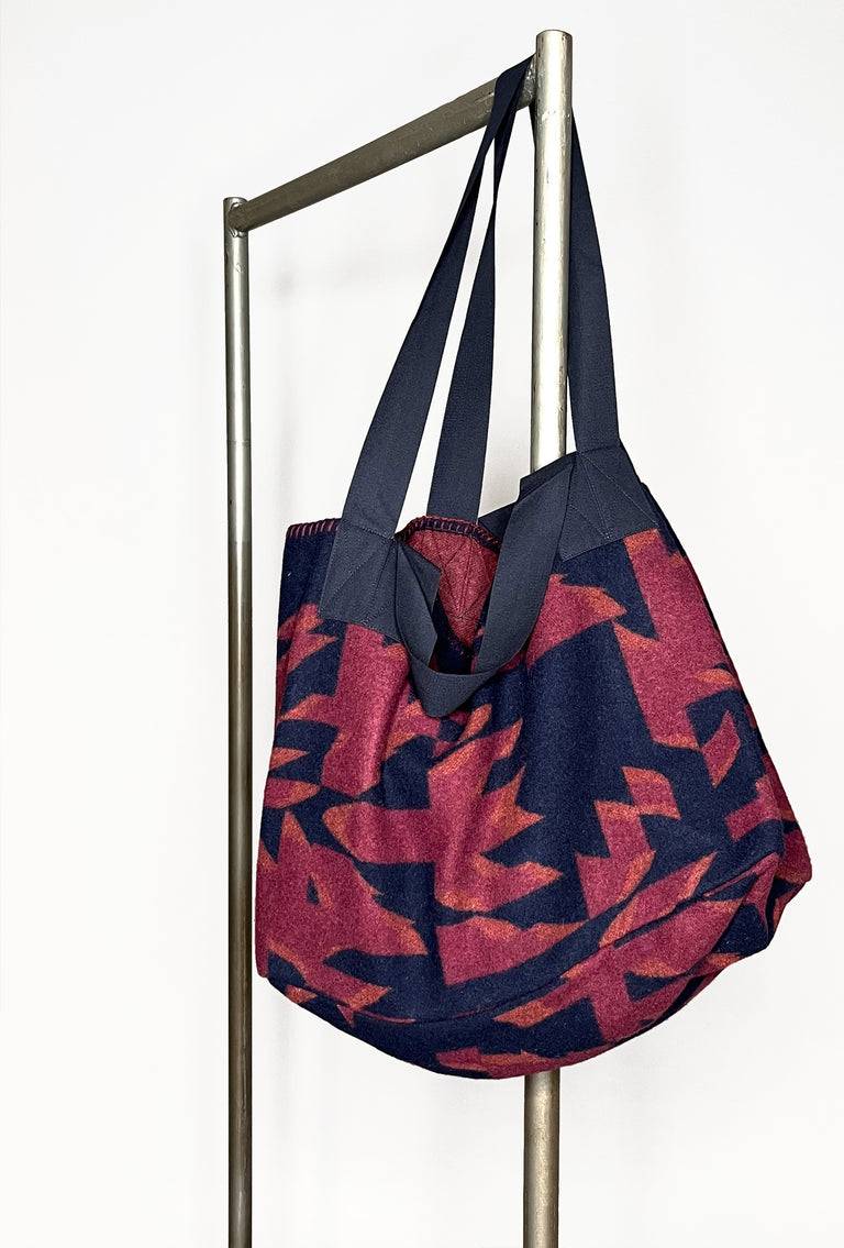 Odeeh Tape Origami Tasche, Burgundy