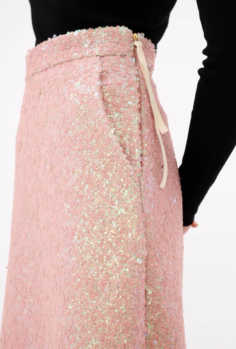 Odeeh Terry Sequins Rock, Rosé