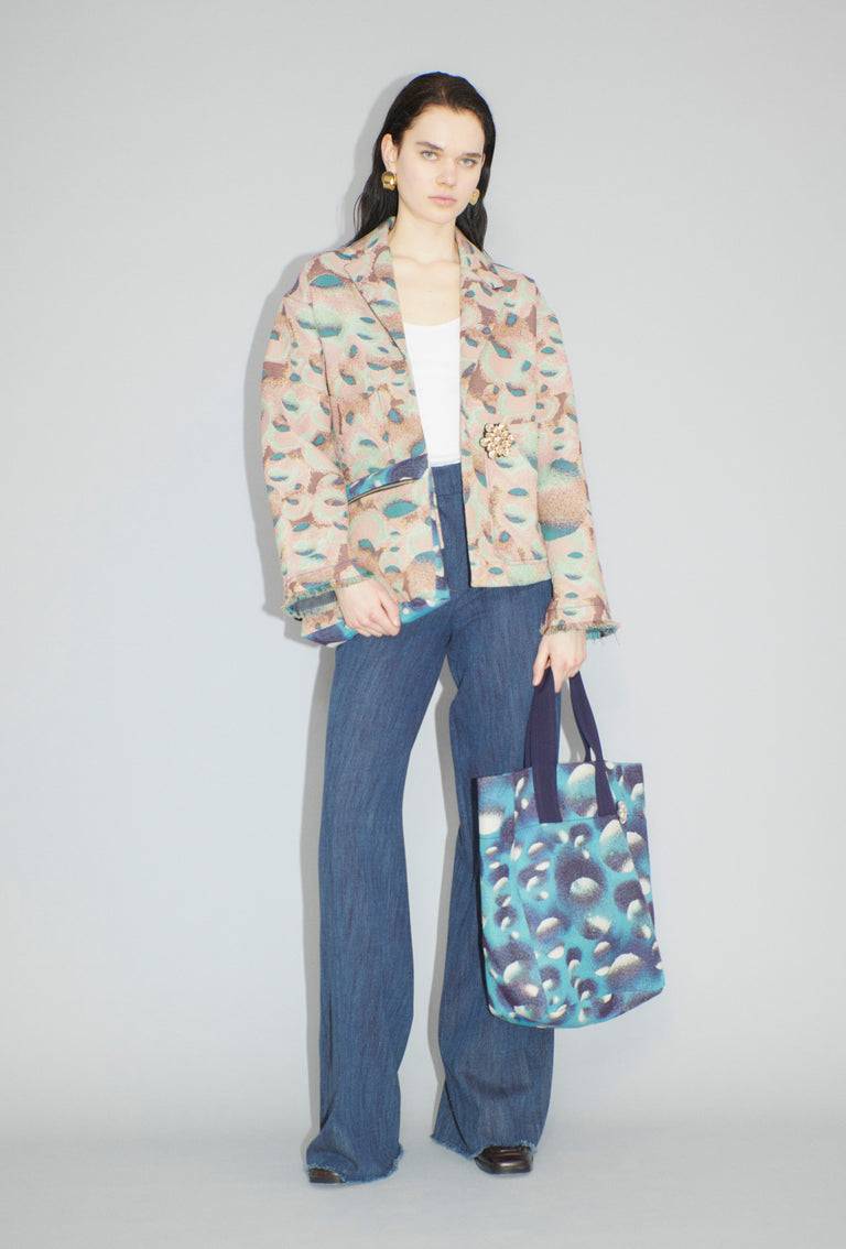 Odeeh Water Drops Tasche, Cerulean